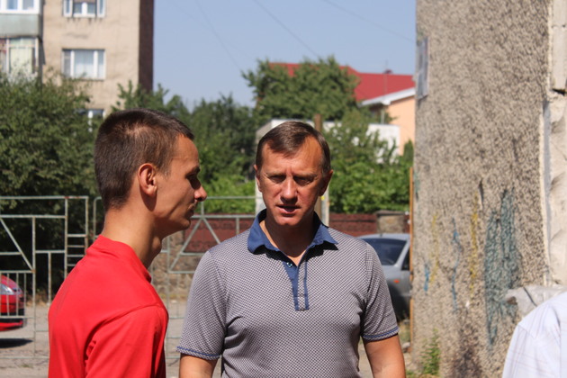На території спортивно-реабілітаційного центру інвалідів розпочали будівництво складу для інвентаря (ФОТО)