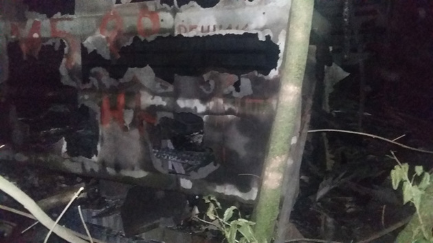 Радянський завод «Тиса» горів на берегах Ужа (ФОТО)