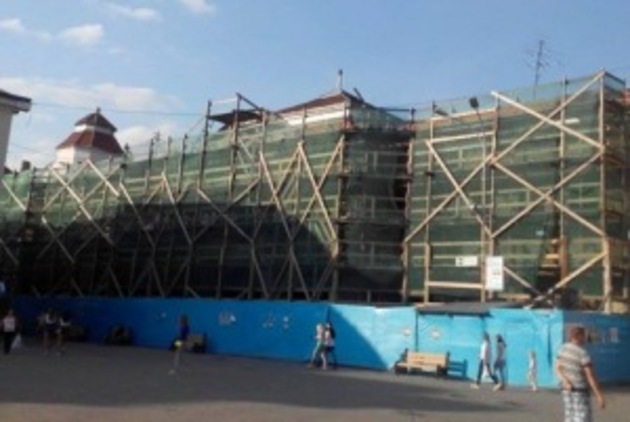 Визначну пам’ятку архітектури в Ужгороді пошкоджено, ремонт почався незаконно - прокуратура