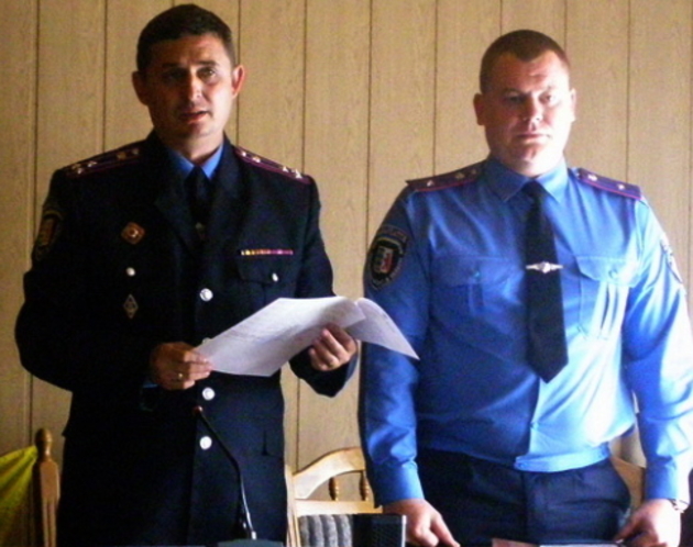 У Синіх горах з’явився новий міліцейський керманич (ФОТО)