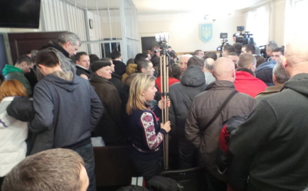 Судове засідання над членами «Правого Сектору» перенесли на п’ятницю, 22 січня