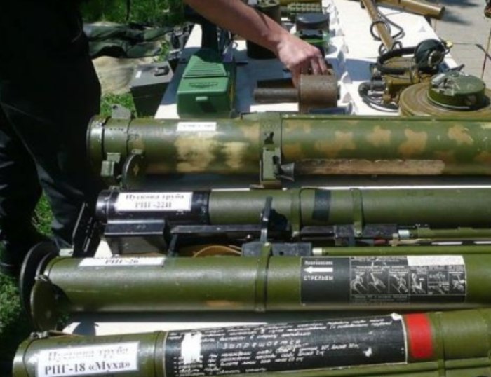 Це щастя, що реактивний снаряд, випущений з «Мухи», не розірвався! (ВІДЕО)