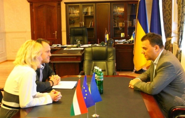 Михайло Рівіс зустрівся з новим Генконсулом Угорщини в м.Ужгород Йожефом Бугайлом (ФОТО)