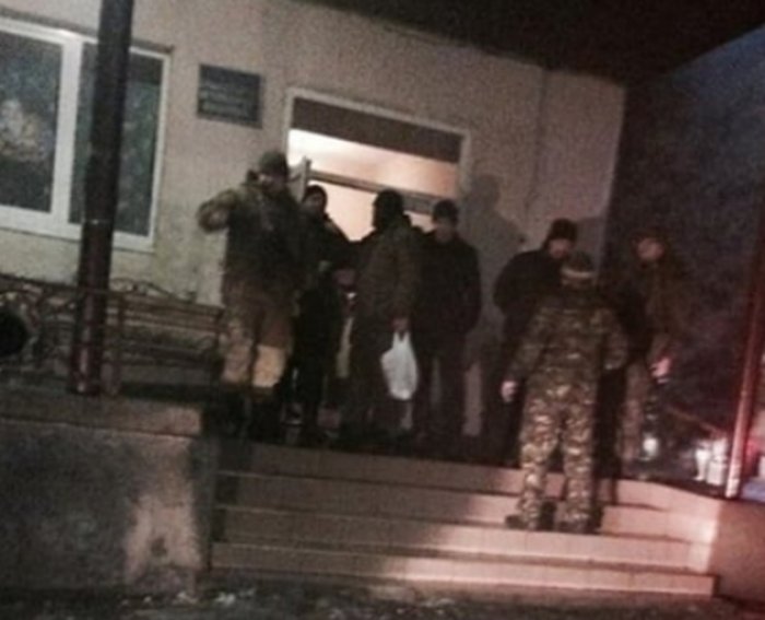 Поліцейське ВІДЕО конфлікту на Драгобраті за участю 5-ти бійців «Правого сектору»