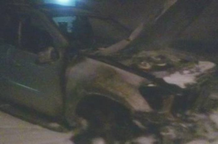 Палаюче елітне авто колишнього високопосадовця - Офіційна версія (ФОТО, ВІДЕО)