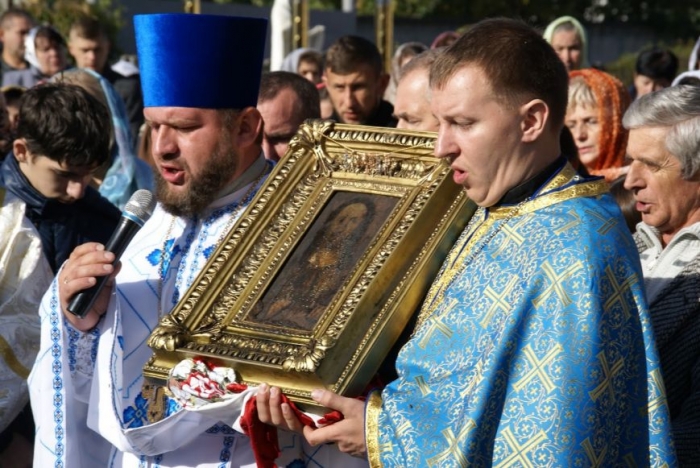 У новому храмі Київського патріархату в Перечині сталося диво