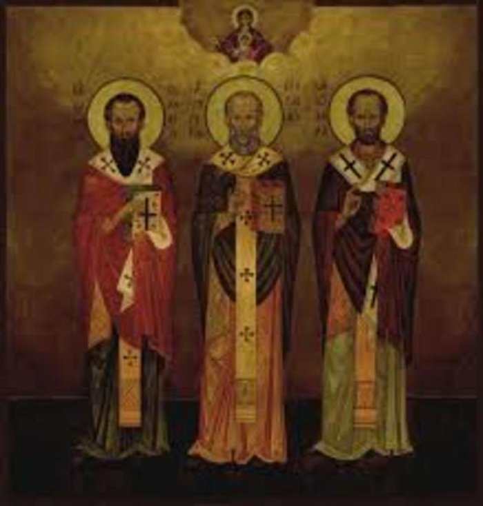 Нині - празник Трьох Святителів