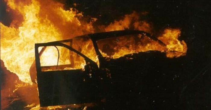 Вранці спалили авто колишнього поліцейського