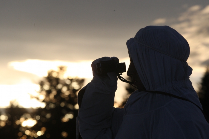 На береговій відмілині виявили доріжку слідів і сюрприз
