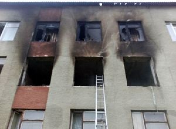 На Тячівщині горіла школа