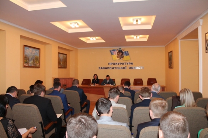 У Закарпатській прокуратурі провели навчально-методичний семінар