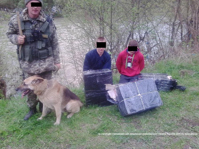 Із закарпатського та румунського боків кордону знайшли пакунки з цигарками