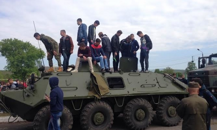Практичне заняття із "Захисту Вітчизни" пройшло на Закарпатті