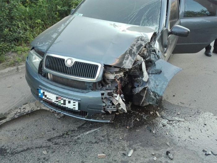 ДТП "без водія" зафіксували мукачівські патрульні