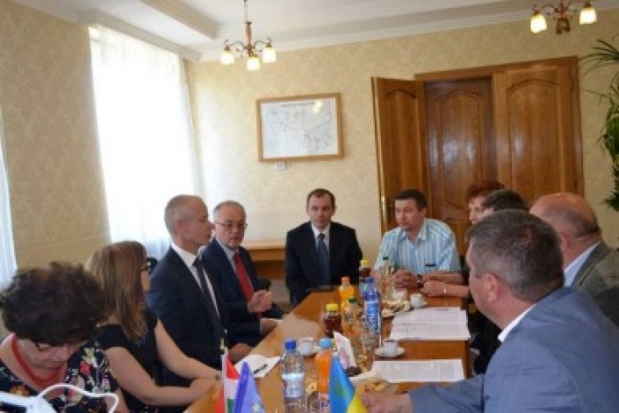 Поважного гостя приймала Берегівська РДА