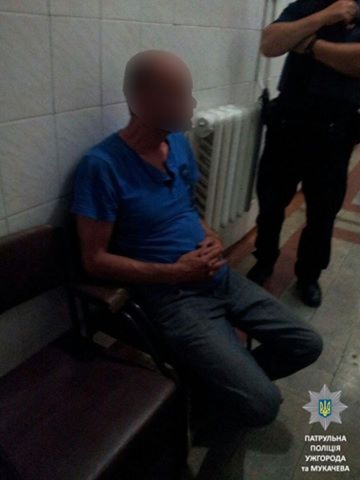 Водій, що спричинив ДТП у Мукачеві намагався втекти з місці пригоди