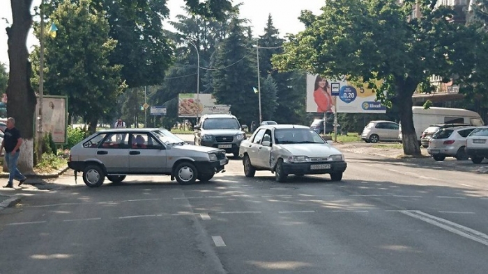 В центрі Ужгорода - ДТП