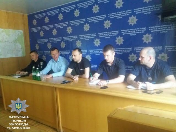 Чи буде в Ужгороді велопатруль поліцейські обговорювали з мером