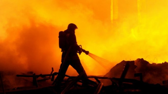 На Виноградівщині пожежа – згоріла надвірна споруда