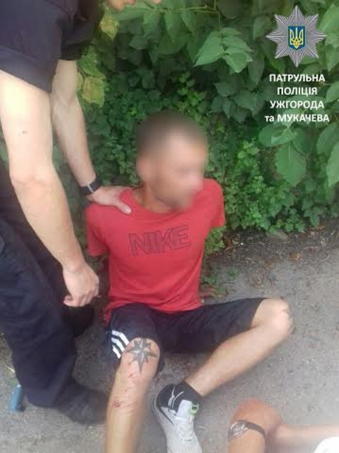 Ужгородські патрульні затримали злодія