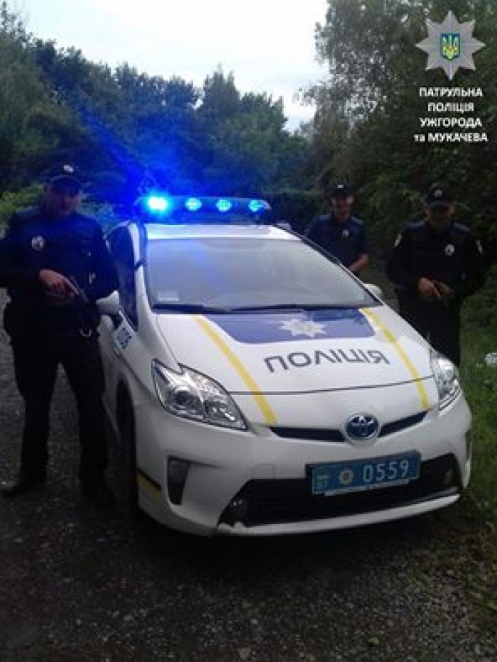 Ужгородські патрульні запевняють, що на виклик вони прибувають менш ніж за 5 хвилин