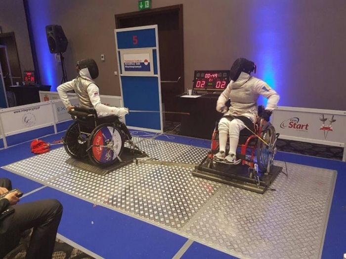 На етапі кубка світу з фехтування на візках серед спортсменів-інвалідів Ужгород представила Надія Дьолог