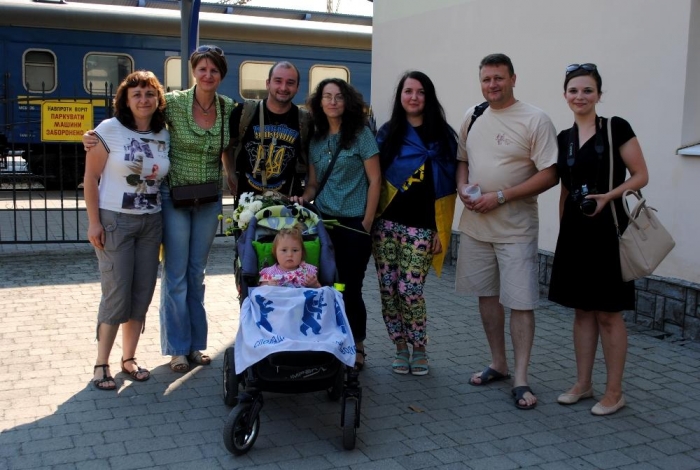 Ужгородського хірурга зустріли із зони АТО