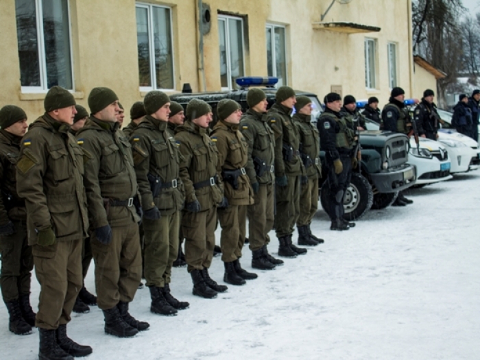 Закарпатська поліція відзначила бійців, які забезпечили спокійні Новорічні свята