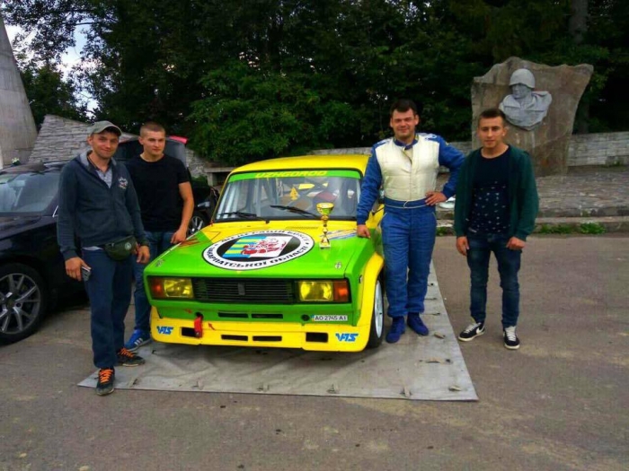 Ужгородець став переможцем на етапі чемпіонату країни з гірських автогонок
