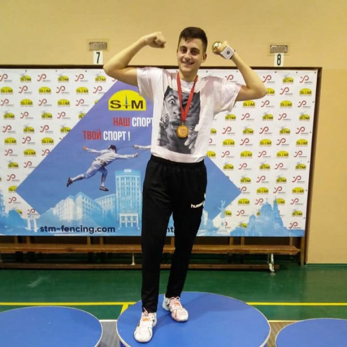 Перше золото для Закарпатської федерації фехтування у 2018-му — від ужгородця!