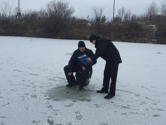 Як на тонкому льоду не потрапити в біду – розповідали іршавські рятувальники