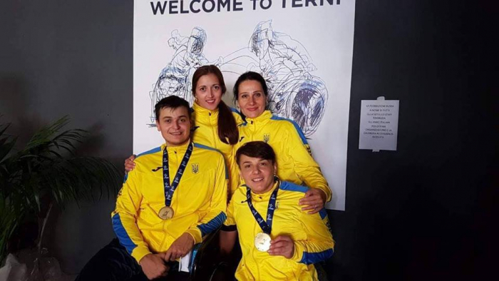 Гарний результат: ужгородські фехтувальники-паралімпійці повернулися з чемпіонату Європи із золотом