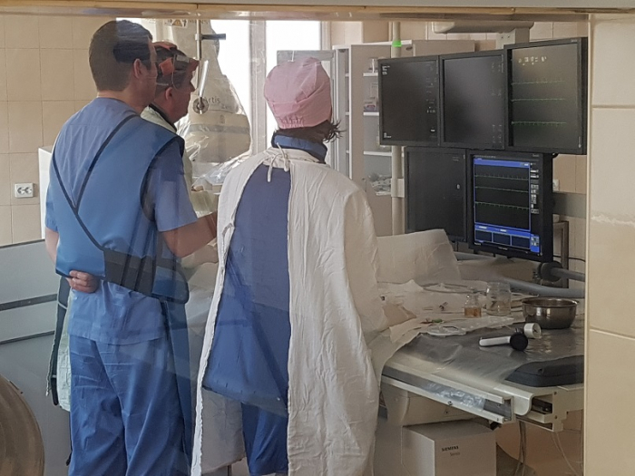Понад 300 оперативних втручань вже проведено на новому ангіографі в обласному кардіологічному диспансері в Ужгороді