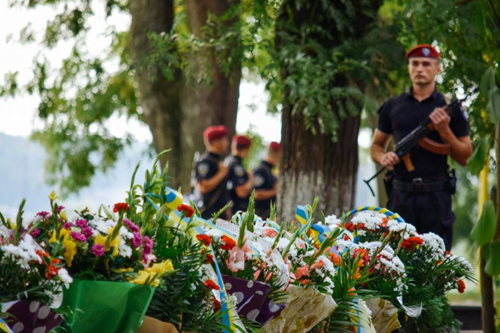 Пам’ять загиблих правоохоронців вшанували сьогодні в Ужгороді