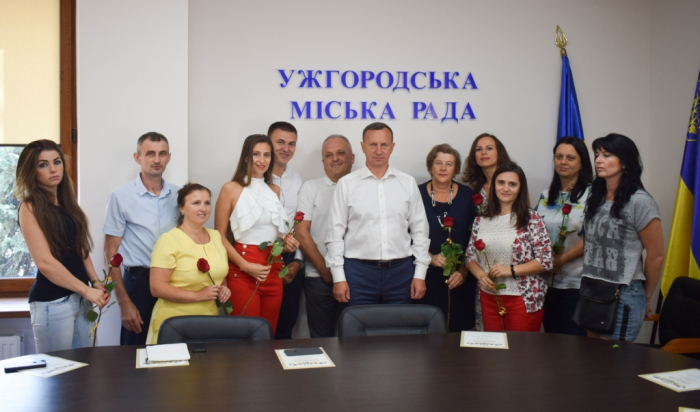 Підприємців Ужгорода вітали з професійним святом
