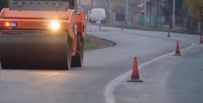Перший етап виконання ремонтних робіт вулиці Гагаріна в Ужгороді вже завершено (ВІДЕО)