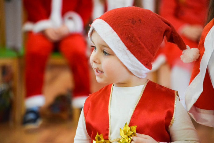 В Ужгородському НВК "Ялинка" діти з угорської групи відзначили День святого Миколая