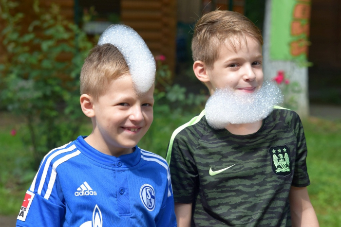 «Весела галявина»: в Ужгороді провели соціальну акцію для дітей та молоді