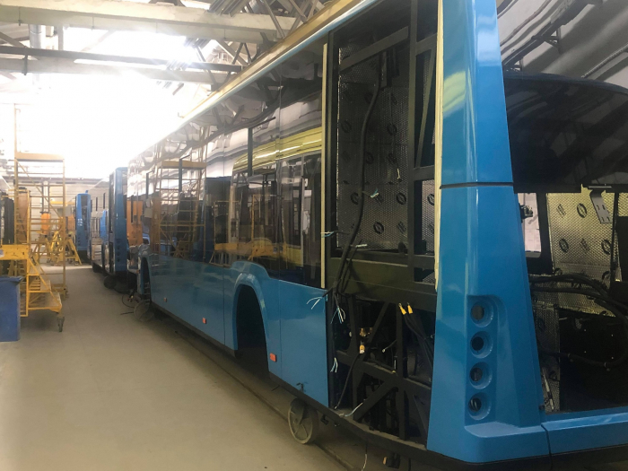 Кузови для нових ужгородських "Електронів" уже готові (ФОТО)