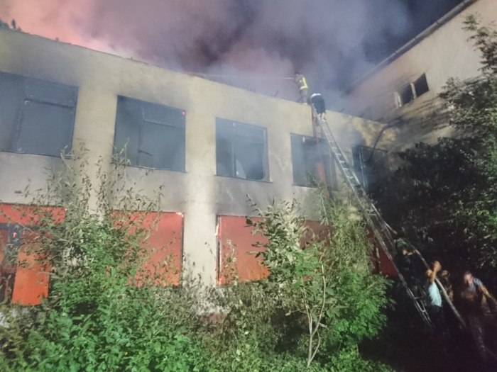 Масштабна пожежа у Берегові: горіла школа