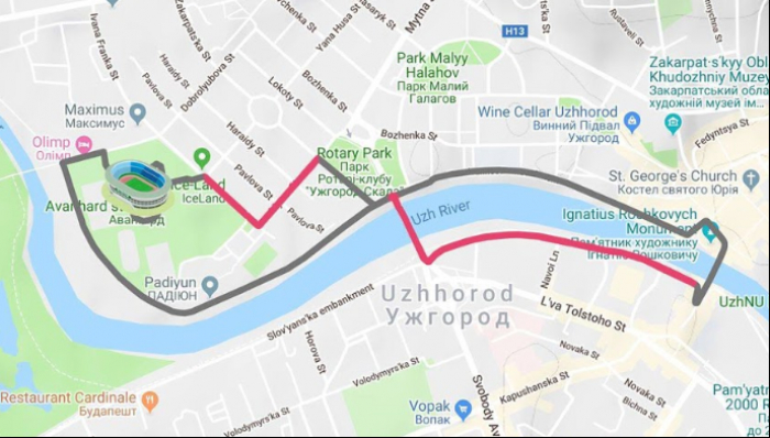У неділю в Ужгороді – обмеження руху автомобільного транспорту – буде півмарафон