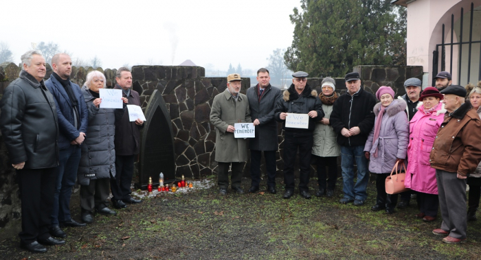We remember: на Закарпатті вшанували пам'ять жертв Голокосту