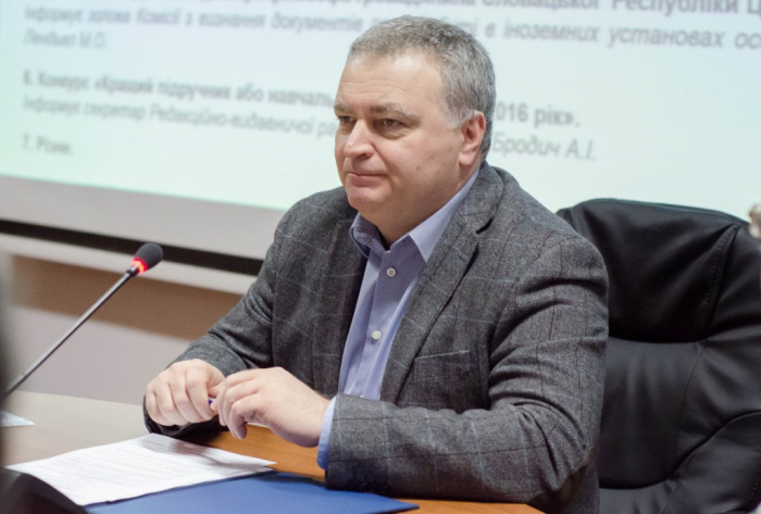 Ректор УжНУ Володимир Смоланка відзвітував про результати роботи за 2019 рік