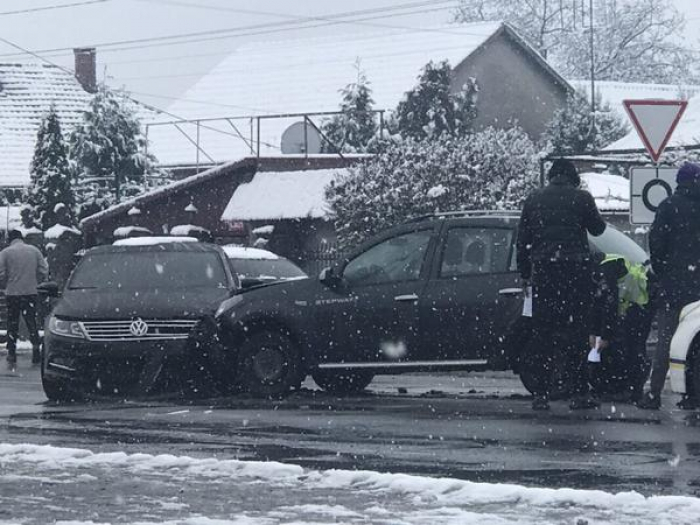 На Ужгородщині зіштовхнулися два автомобіля
