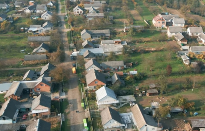 Село Бедевля на Тячівщині показали з висоти квадрокоптера (ВІДЕО)