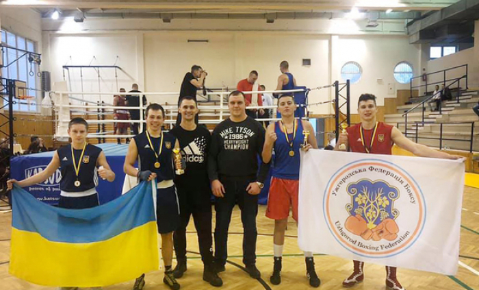 Ужгородські боксери стали переможцями міжнародних турнірів в Словаччині та Угорщині