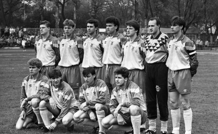 В Ужгороді відбувся перший історичний матч збірної України