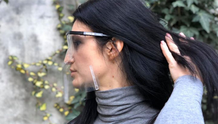 На Закарпатті громадська екоорганізація запатентувала новий вид захисної маски