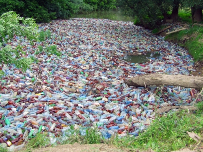 Закарпатці продовжують викидати сміття в річки (ВІДЕО)