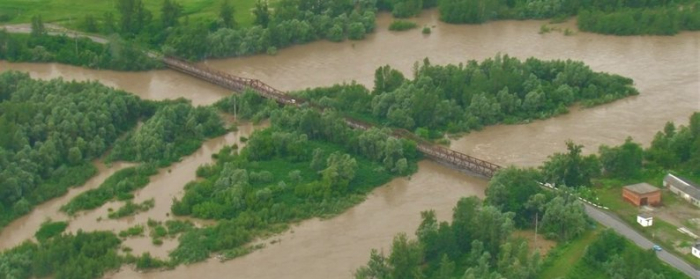 У річках Закарпаття прогнозують підняття рівнів води